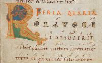 Rorate (c) Einsiedeln, Stiftsbibliothek, Codex 121(1151), 2. Hälfte 10. Jh., Notkeri Sequentiae, fol. 9v. http://www.e-codices.unifr.ch/en/sbe/0121/9/0/ (entnommen 13.12.2021) Rorate